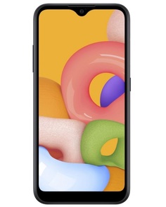 Смартфон Samsung Galaxy A01 16Gb Black (SM-A015F/DS)