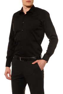 Рубашка мужская BAWER РRZ1-10002-02 черная XL