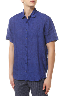 Рубашка мужская Sand SJ SS17 8823 - SIMON WP SS синяя 43 EU