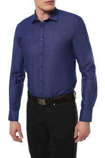 Сорочка мужская Sand BLACK FORMAL SS17 8649 - IVER синяя 41 EU