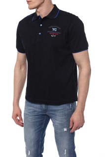 Поло мужское Paul & Shark E18P1413SF(013) синее 3XL