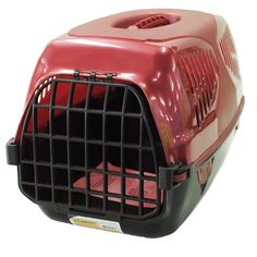 Переноска Homepet Путешественник для кошек и собак (Д 50 х Ш 33 х В 35 см, Красный)