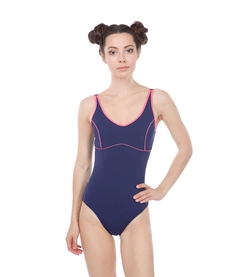 Купальник слитный Arena Tania, темно-синий 38