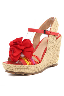 Босоножки женские Bronx 83849-D-4 красные 41 RU