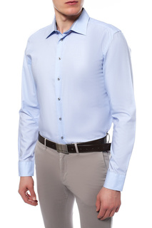 Рубашка мужская Sand XO SS17 8657 DETAILS - JAKE SC синяя 44 EU