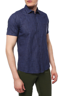 Рубашка мужская Sand SJ SS17 8651 - SIMON SS синяя 40 EU