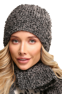 Шапка женская Dispacci 190003LA серая 58