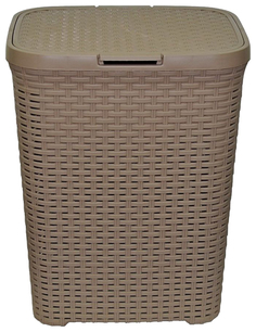 Корзина для белья Violet Ротанг 1860/19 Капучино