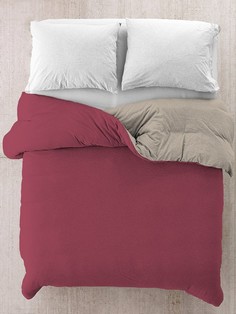 Унисон Пододеяльник Almerie Цвет: Какао, Марсала (200х220 см)