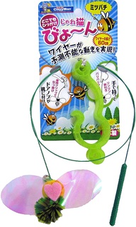 Игрушка Premium Pet Japan длинная дразнилка в форме пчелы для кошек (8 х 14 см, )