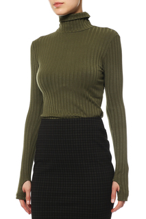 Водолазка женская Remix 6673/5 зеленая 46 RU