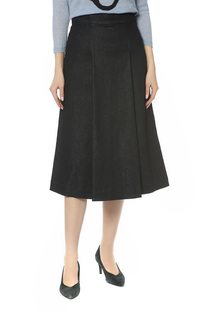 Юбка женская S MAXMARA 91061273 AW/17-18 синяя 40 IT