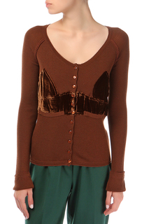 Джемпер женский John Galliano 190958 коричневый S