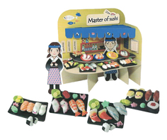 Набор для лепки из глины DONERLAND Master of Sushi