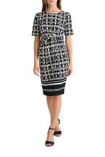 Платье женское Apart 20883 синее 36 DE