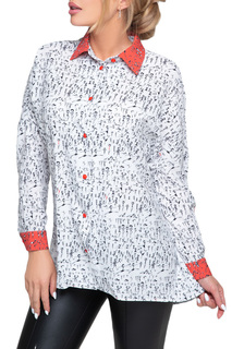 Блуза женская Петербургский Швейный Дом 1266-1 белая 44 RU