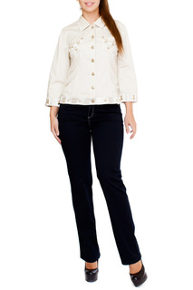 Жакет женский LAFEI-NIER K86438E-F бежевый 4XL