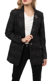 Жакет женский Argent VZJ911699 черный 48 RU