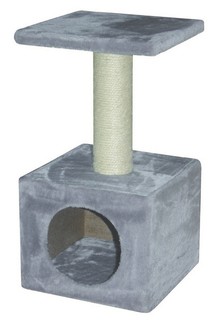 Домик для кошек Nobby Como, серый, 30х30х57 см