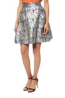 Юбка женская DIOR 4E21338A1284/885 серая 36 FR