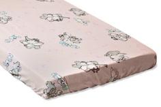 Простынка на резинке (бязь) ОСЬМИНОЖКА