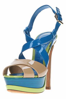 Босоножки женские Christian Dior KCE478VNI зеленые 39 RU