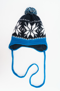 Ушанка детская Marhatter, цв.голубой, р-р 50