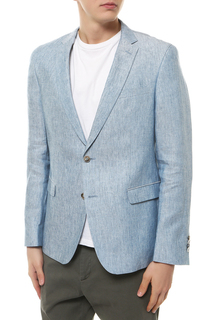 Блейзер мужской Sand SS16 6809 OXFORD-STAR.NORMAL голубой 56 EU