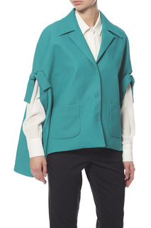 Жакет женский DELPOZO 1152012532559 зеленый 38 EU