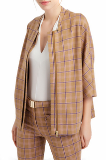 Жакет женский BGN S19J357 коричневый L