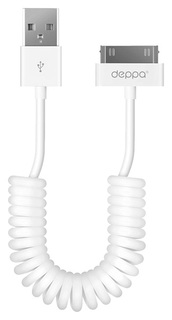 Кабель Deppa 72118 30-pin 1,5м White