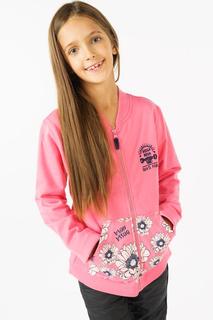 Толстовка для девочки Bossa Nova, цв.розовый, р-р 98