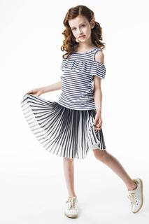 Футболка для девочки MEK, цв.белый, р-р 168