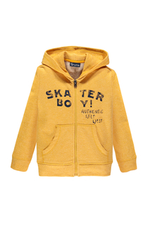 Толстовка для мальчика Brums, цв.желтый, р-р 152