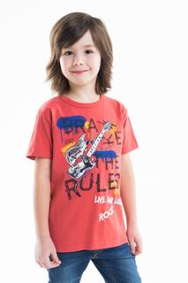 Футболка для мальчика MEK, цв.красный, р-р 164