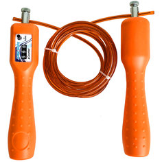 R18157-3 Скакалка из троса со счетчиком 2,8 м. (оранжевая) Hawk