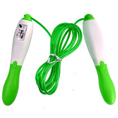R18152-4 Скакалка со счетчиком 2,8 м. ПП/ Трос (зеленая) Hawk