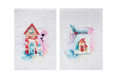 HOBBY HOME COLLECTION Кухонное полотенце Podarok Цвет: Мультиколор (40х60 см - 2 шт)