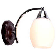 Бра Eliza 1xЕ27x60Вт венге/xром Toscom TC-131-201