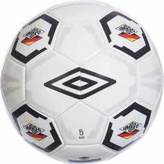 Мяч футбольный GERMANY 2018 FLAG SUPPORTER BALL ((GGQ) , бел/черн/сер, размер 5 Umbro