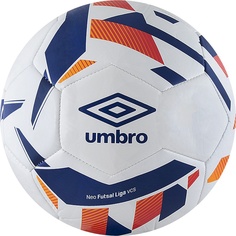 Мяч минифутбольный NEO FUTSAL LIGA, 20946U-FZM бел/син/оранж/крас, размер 4 Umbro