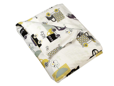 Пододеяльник WB AmaroBaby на молнии 147х112 бязь (Город)