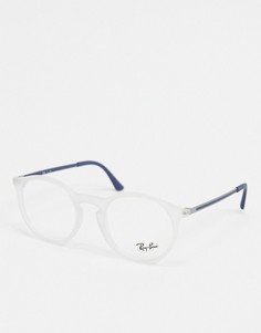 Очки с прозрачными стеклами Ray-Ban-Темно-синий