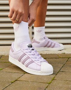 Лавандовые кроссовки adidas Originals-Фиолетовый