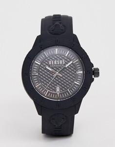 Черные силиконовые часы Versus Versace Tokyo R SPOY24 0018-Черный