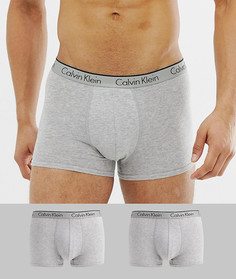 Набор из 2 серых боксеров-брифов Calvin Klein-Серый