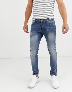 Джинсы скинни Wrangler Bryson-Синий