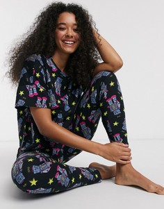 Пижамный комплект ASOS DESIGN-Мульти