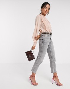 Розовая блузка с плиссировкой Vero Moda-Розовый