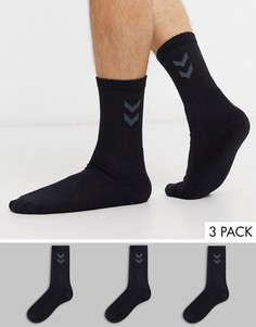 Набор носков Hummel - 3 пары-Черный